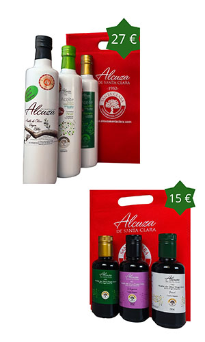 Pack: 1 Picual temprano + 1 Picual Eco temprano + 1 Arbequina